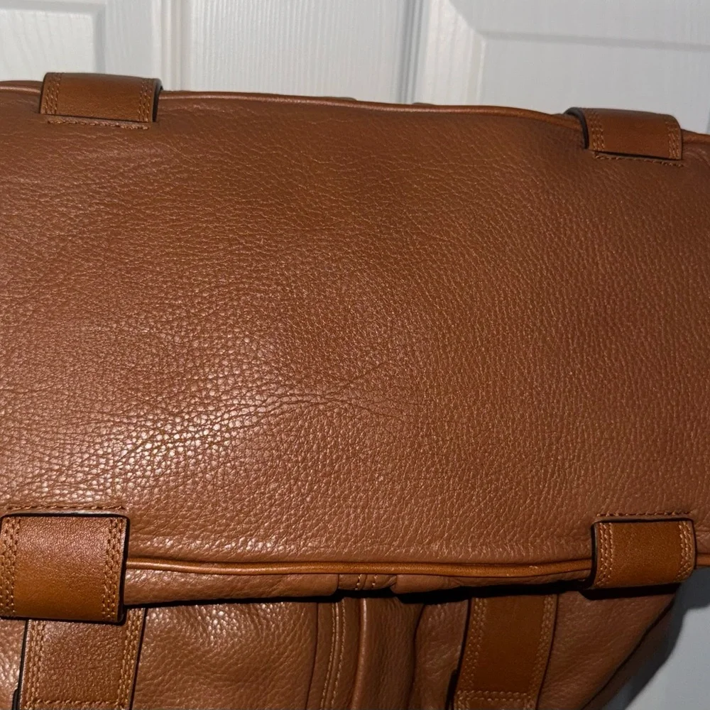Michael Kors Tan Leather Shoulder Bag - Picture 4 of 5